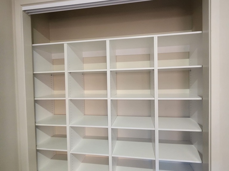 Custom wardrobe interior